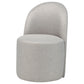 Aubrey Upholstered Barrel Dining Side Chair Beige (Set of 2)