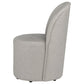 Aubrey Upholstered Barrel Dining Side Chair Beige (Set of 2)