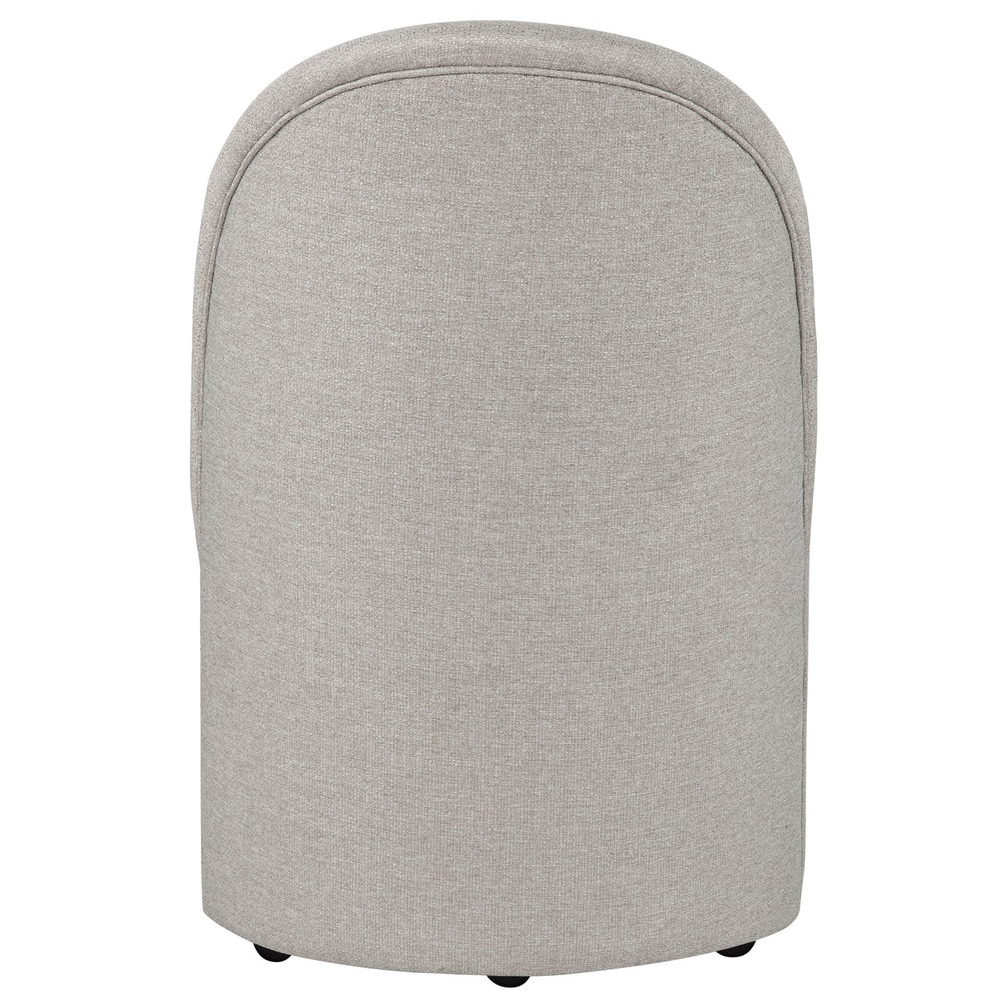 Aubrey Upholstered Barrel Dining Side Chair Beige (Set of 2)
