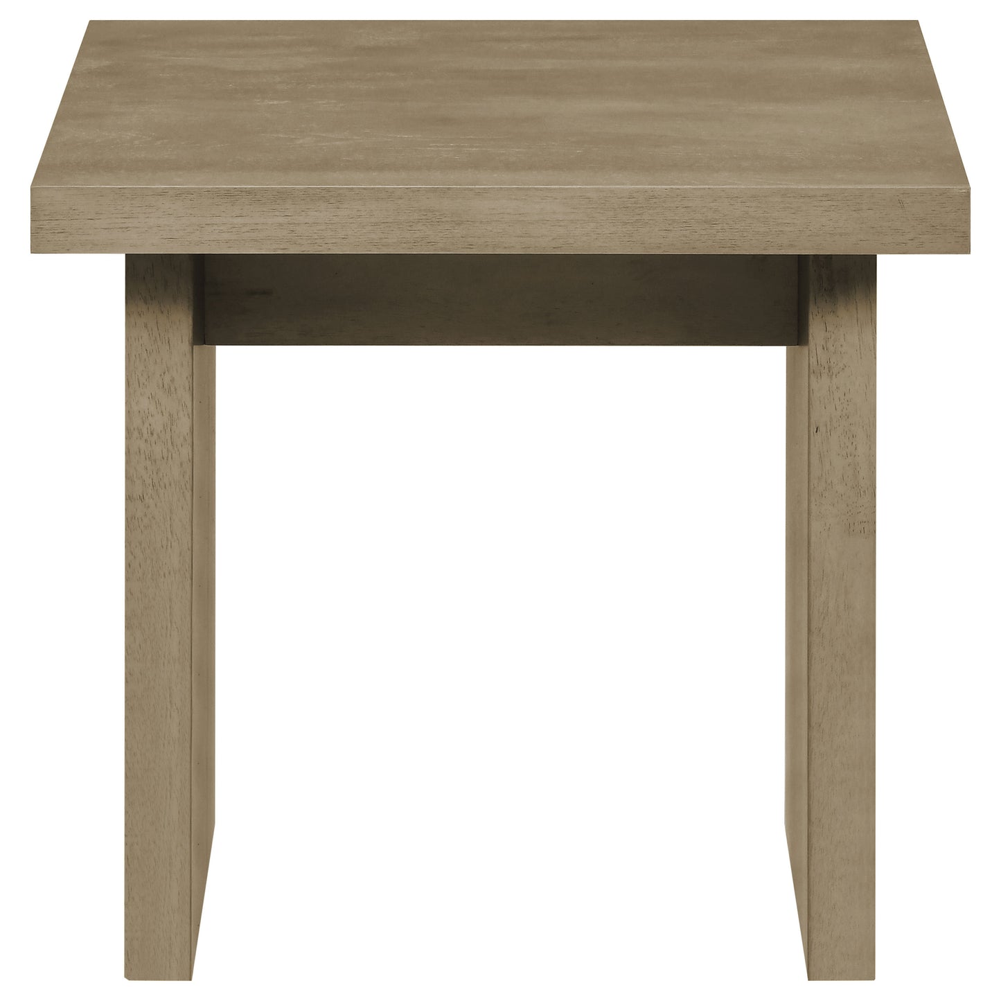 Decker Square Occasional Side End Table Natural Oak