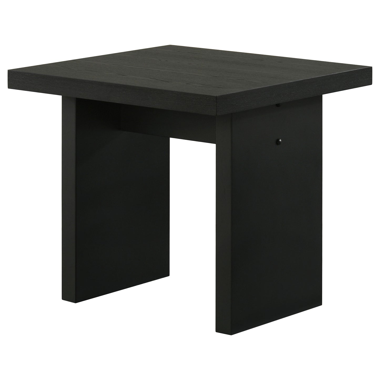 Decker Square Occasional Side End Table Black