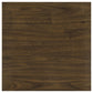 Decker Square Occasional Side End Table Walnut