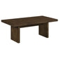 Decker 47-Inch Rectangular Cocktail Coffee Table Walnut