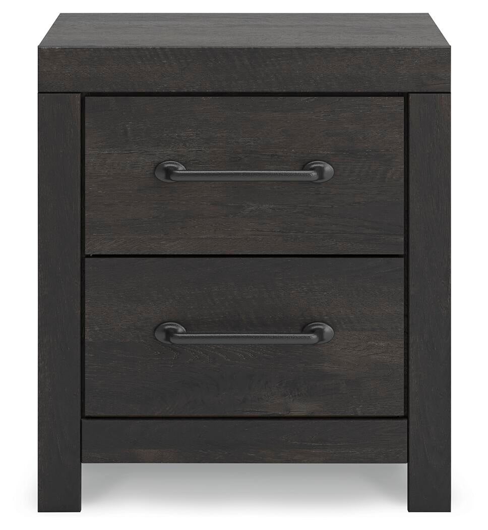 Hollivern Twin Panel Storage Bed, Dresser, Mirror, Chest and Nightstand