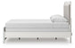 Zuraleus Queen Upholstered Panel Bed, Dresser and Mirror