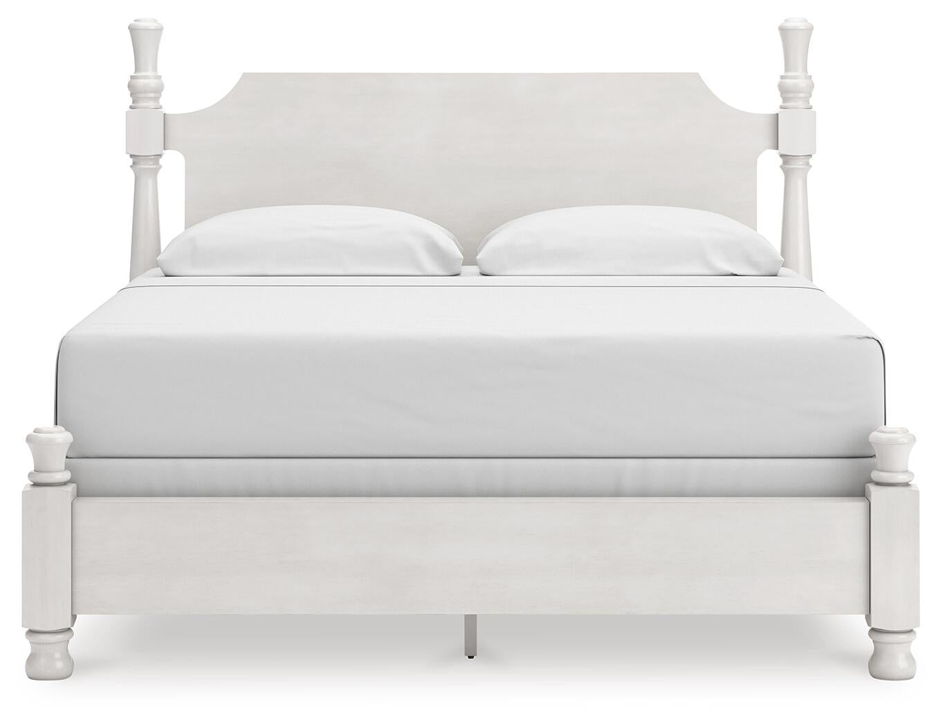Rowlenstown King Poster Bed, Dresser, Mirror and Nightstand