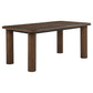 Faulkner 84-inch Extension Wood Dining Table Brown Oak