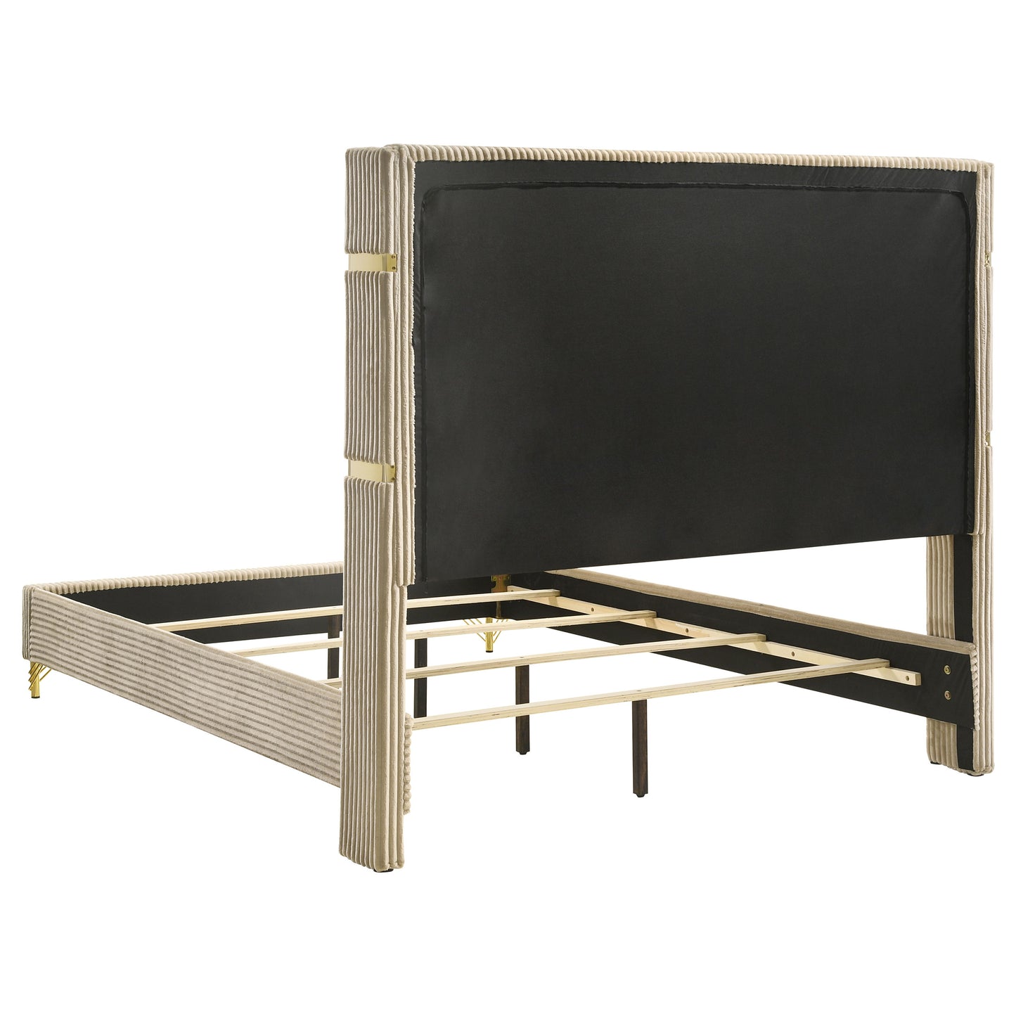 Lucia 3-piece Queen Bedroom Set Beige and White