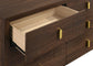 Etienne 4-piece Twin Bedroom Set Walnut