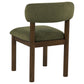 Faulkner 5-piece 48-inch Round Dining Set Moss Green