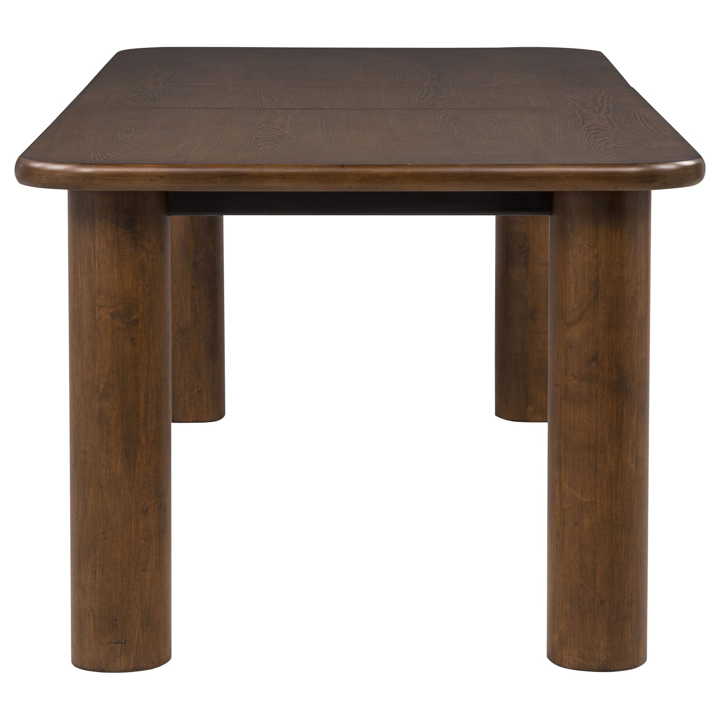 Faulkner 84-inch Extension Wood Dining Table Brown Oak