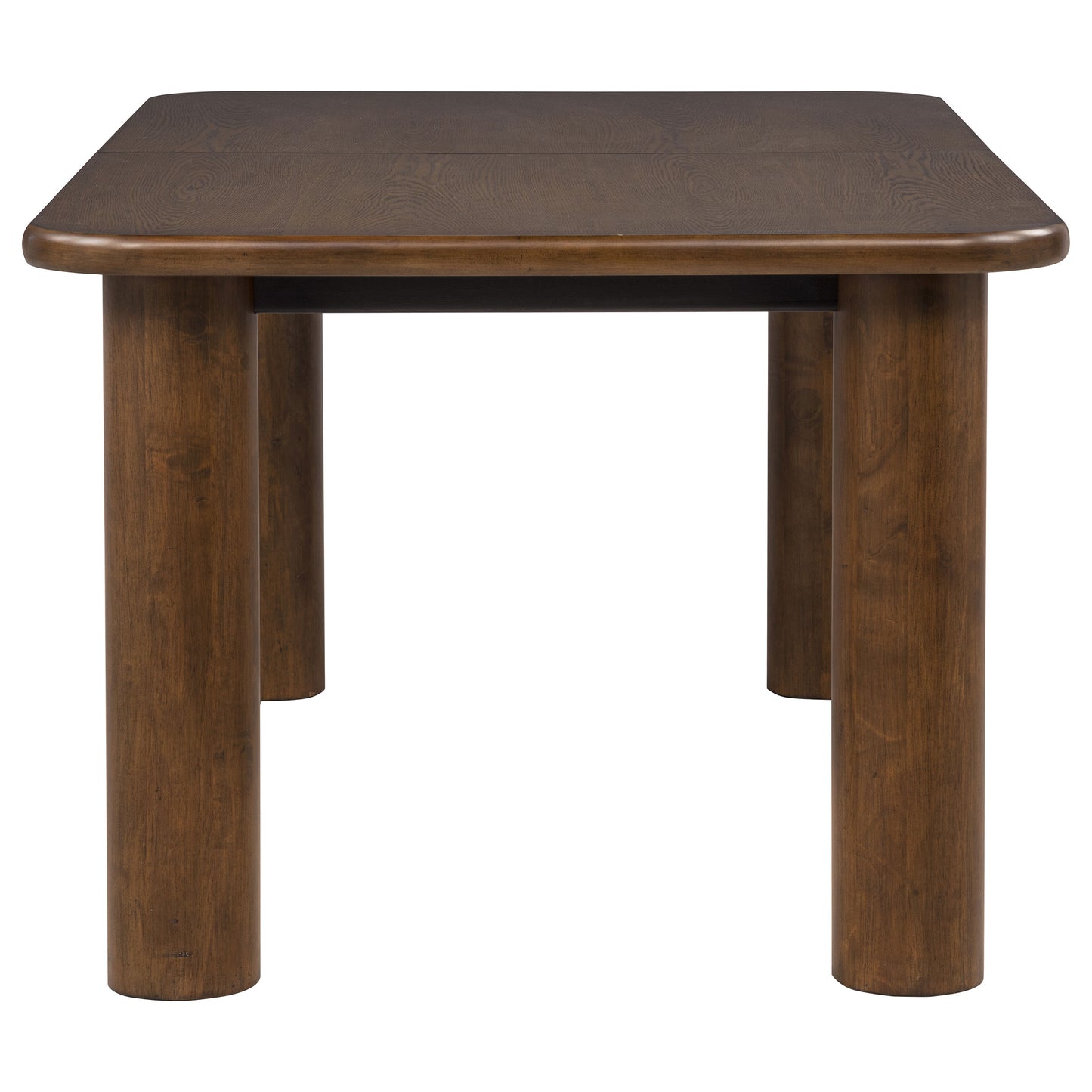 Faulkner 84-inch Extension Wood Dining Table Brown Oak
