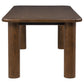 Faulkner 7-piece 84-inch Extension Dining Set Cream