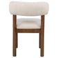 Faulkner Upholstered Dining Side Chair Cream (Set of 2)