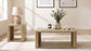 Alsina 2-Piece Coffee and End Table Set Greige