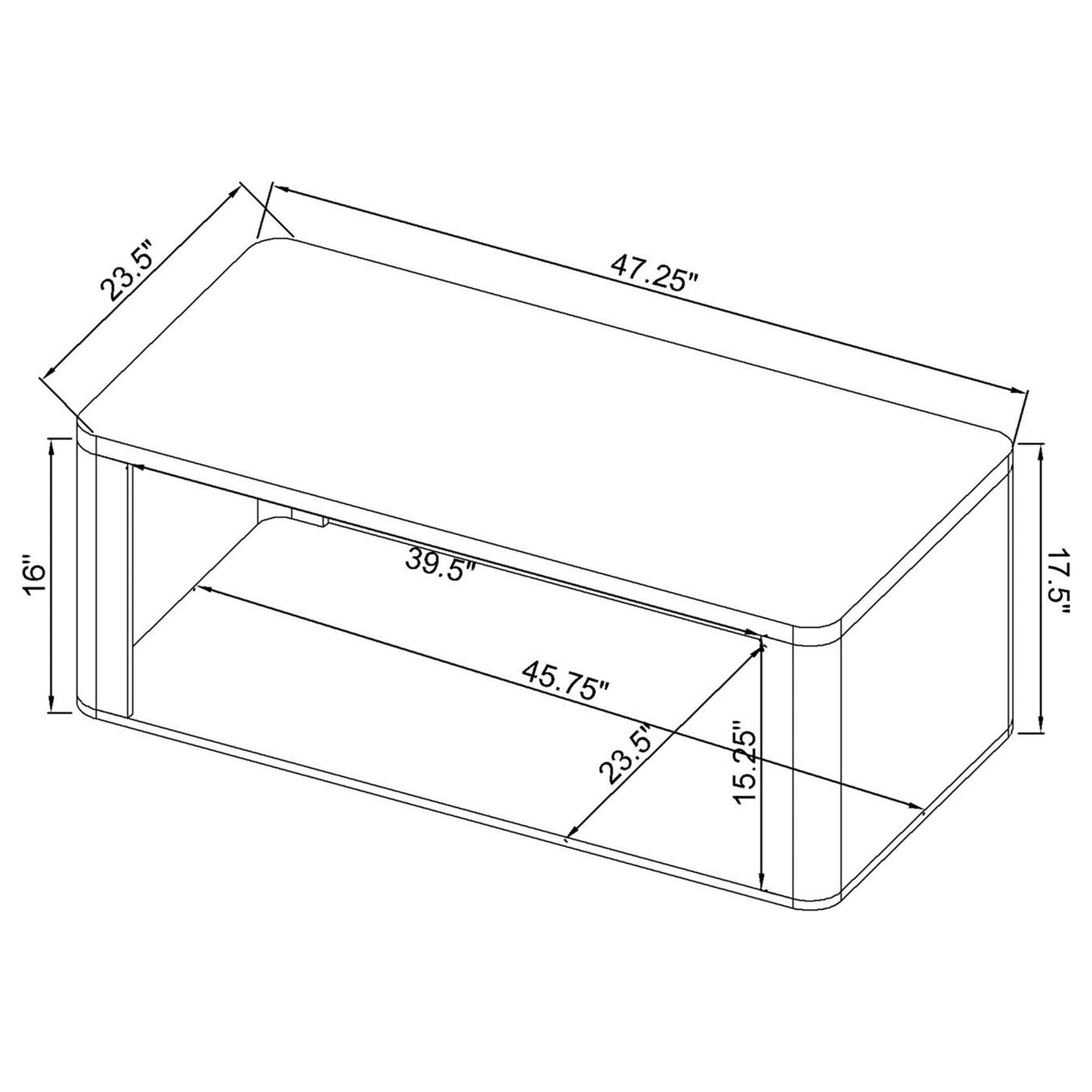 Alsina 2-Piece Coffee and End Table Set Greige