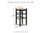 Mirimyn Tall Stool (2/CN)