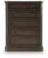 Wickenger Five Drawer Chest