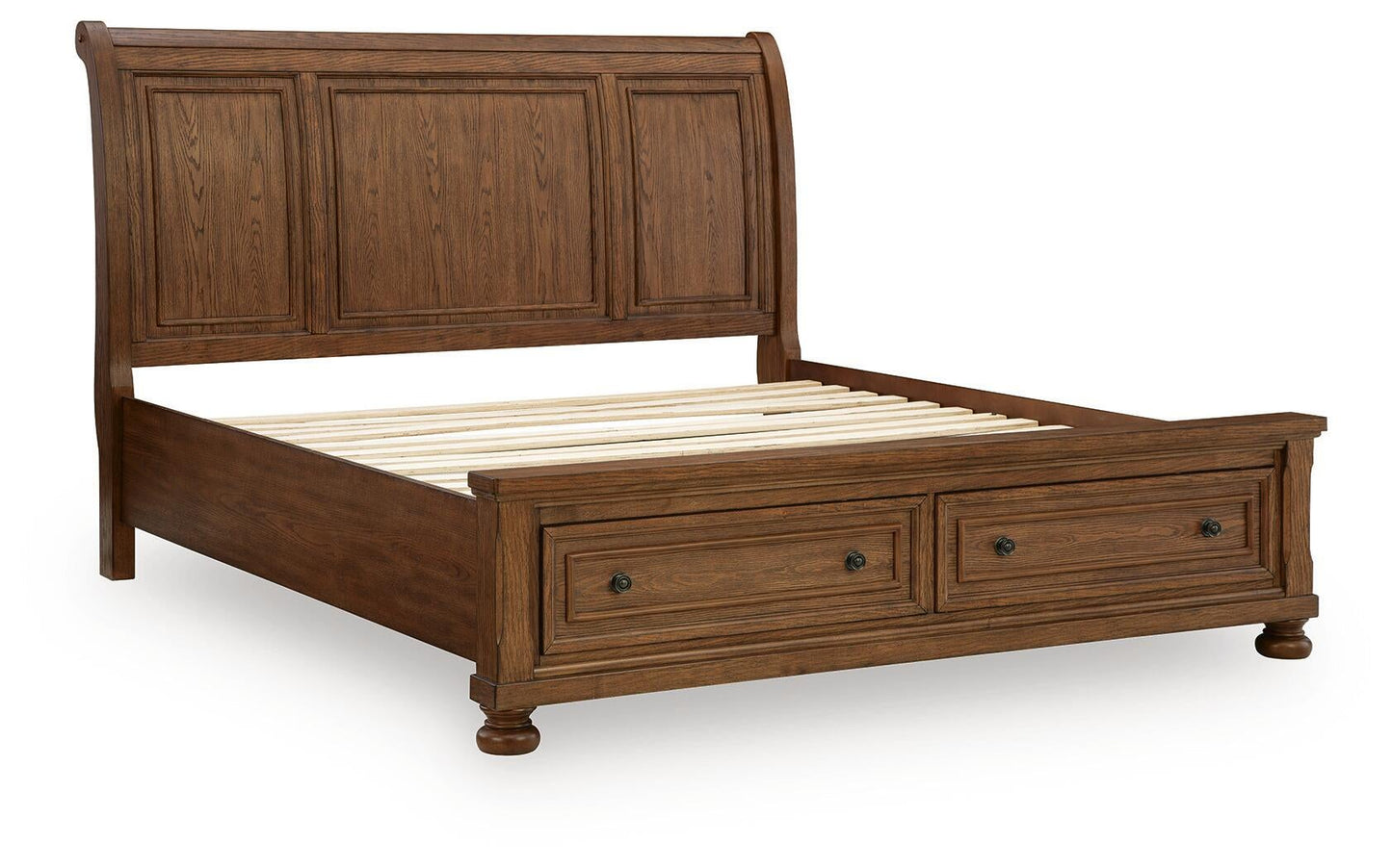 Zackaryn California King Sleigh Storage Bed