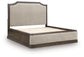 Wickenger King Upholstered Panel Bed