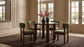 Faulkner Upholstered Dining Side Chair Moss Green (Set of 2)