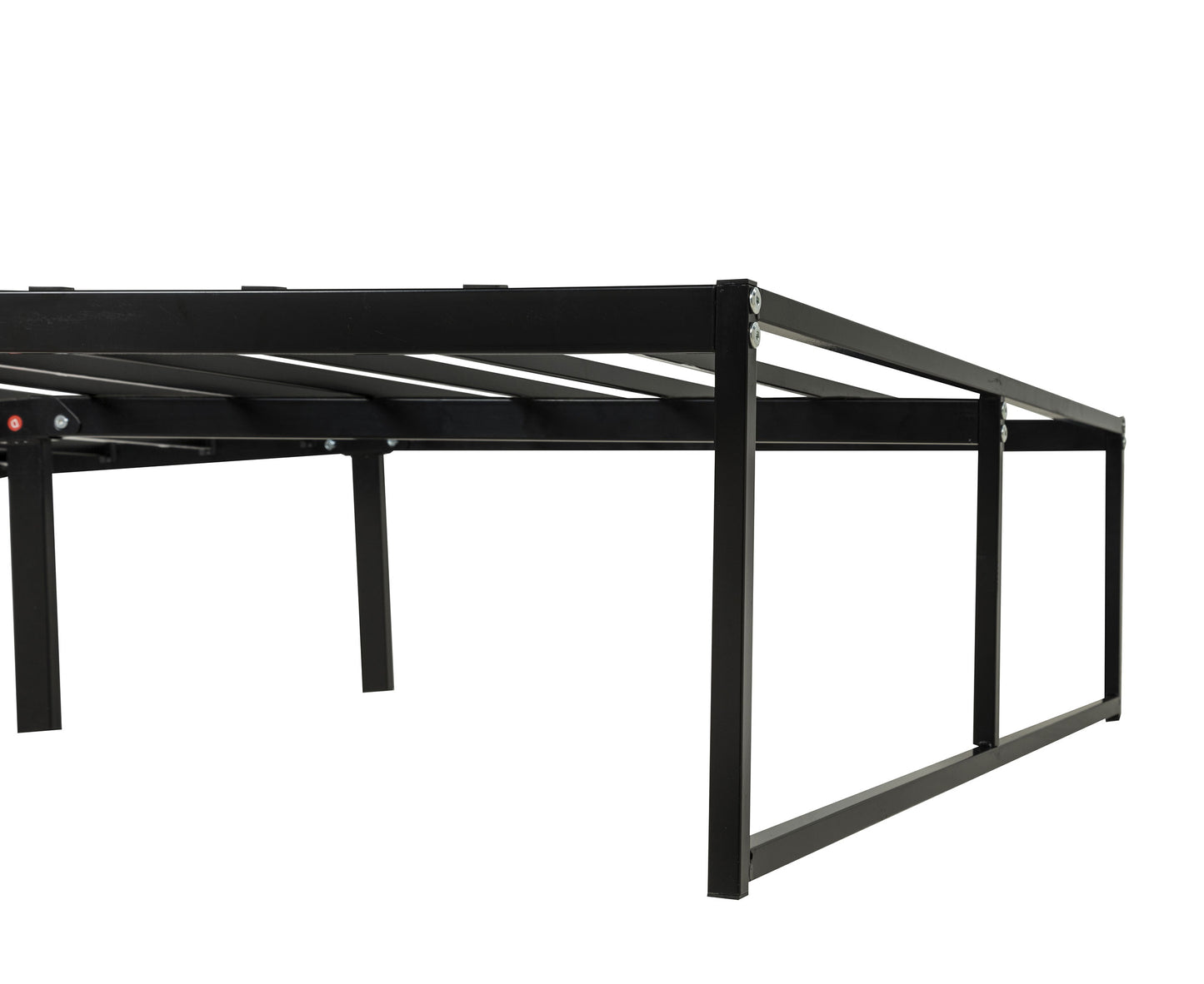 Gates Full Heavy-Gauge Metal Platform Bed Frame Black