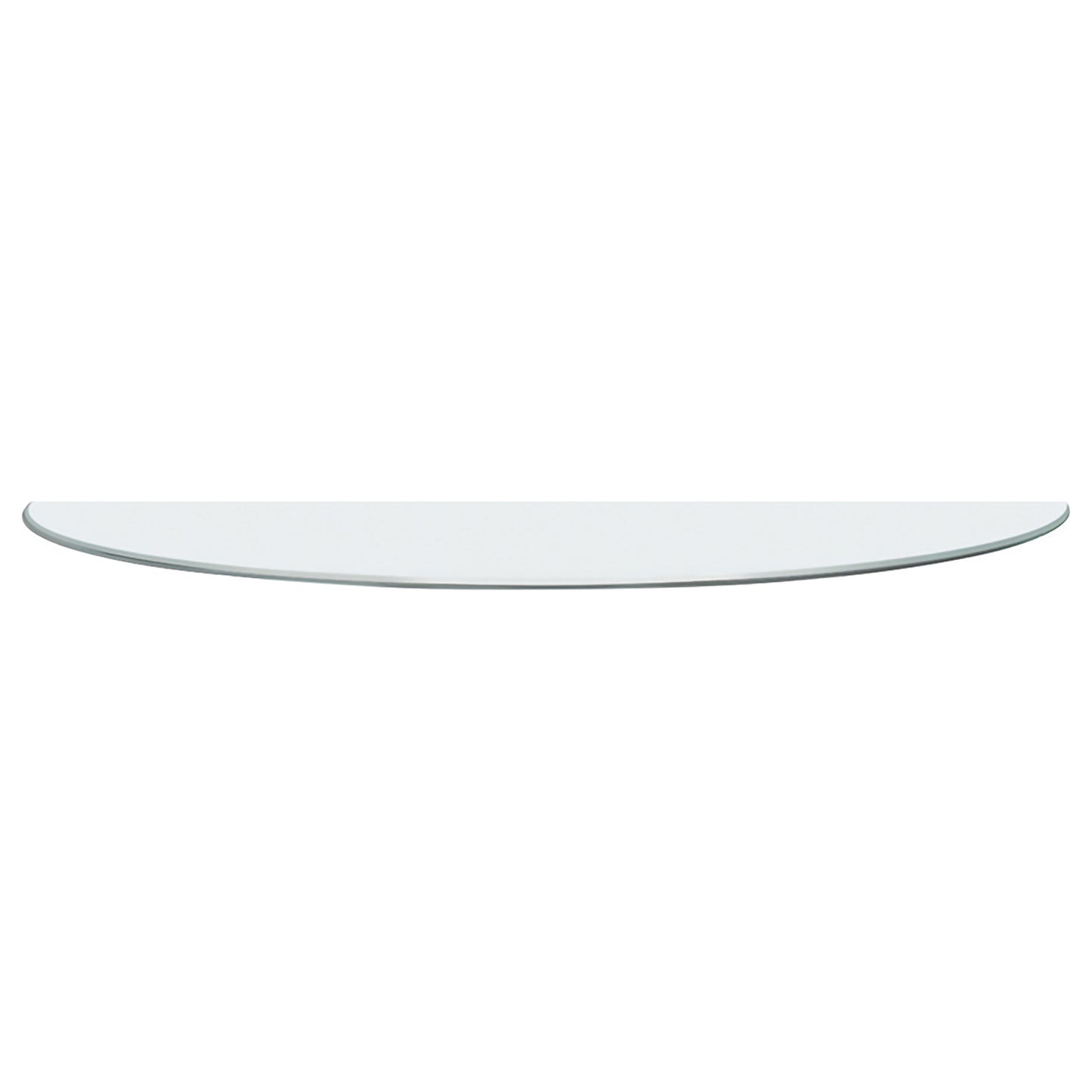 Naser 48-inch Round Glass Top Dining Table Light Oak
