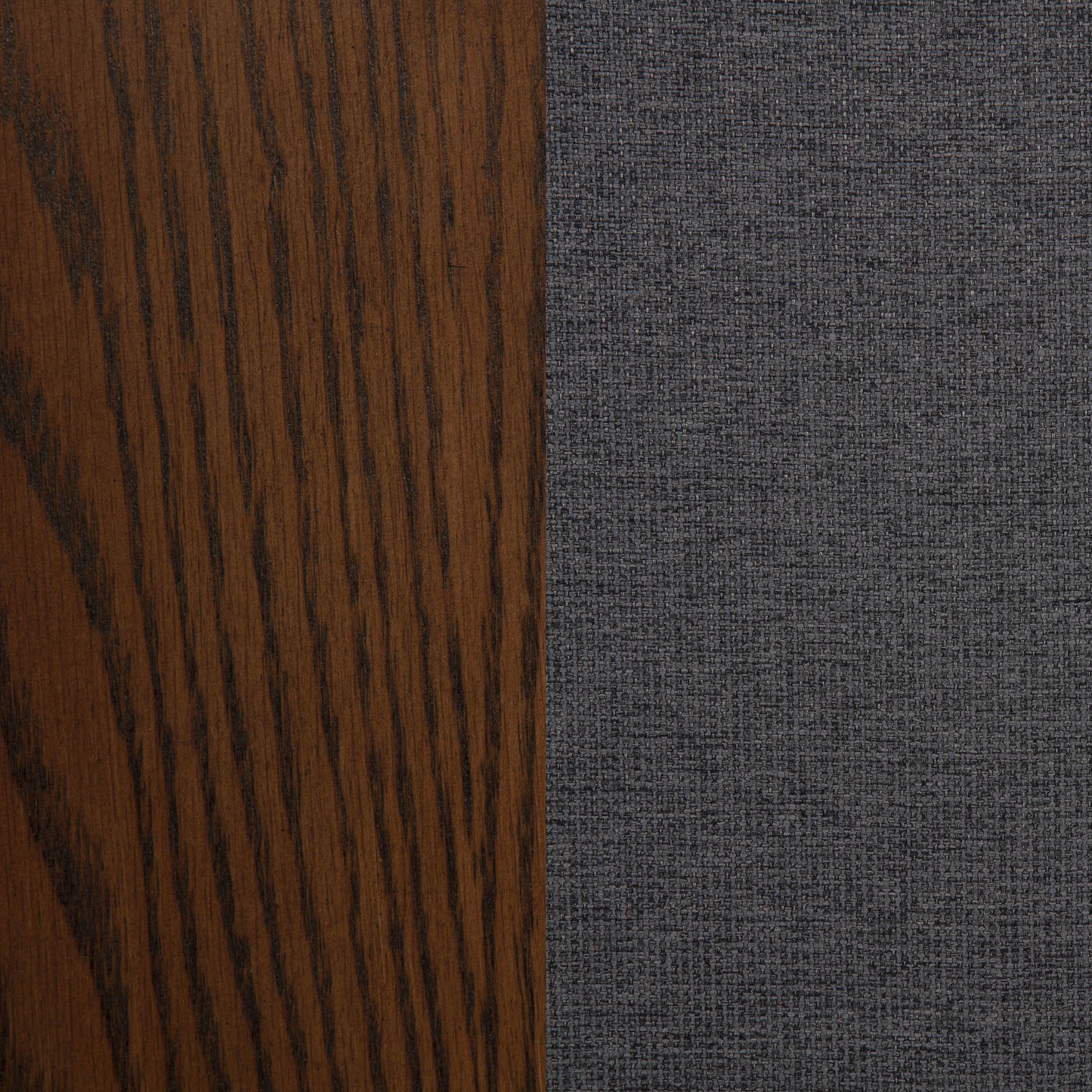 Naser Parsons Dining Side Chair Grey and Dark Walnut (Set of 2)