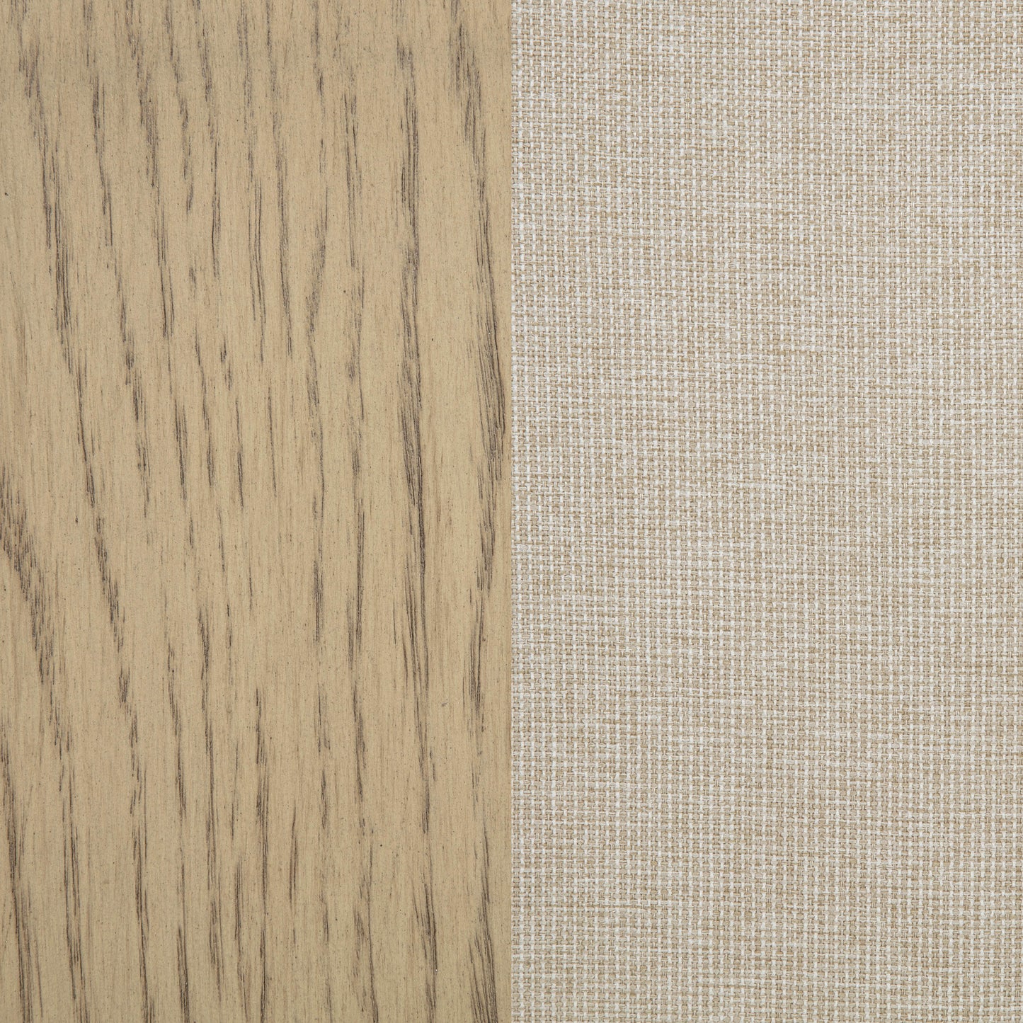 Naser Parsons Dining Side Chair Beige and Light Oak (Set of 2)