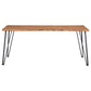 Sherman 71-inch Live Edge Dining Table Natural Acacia