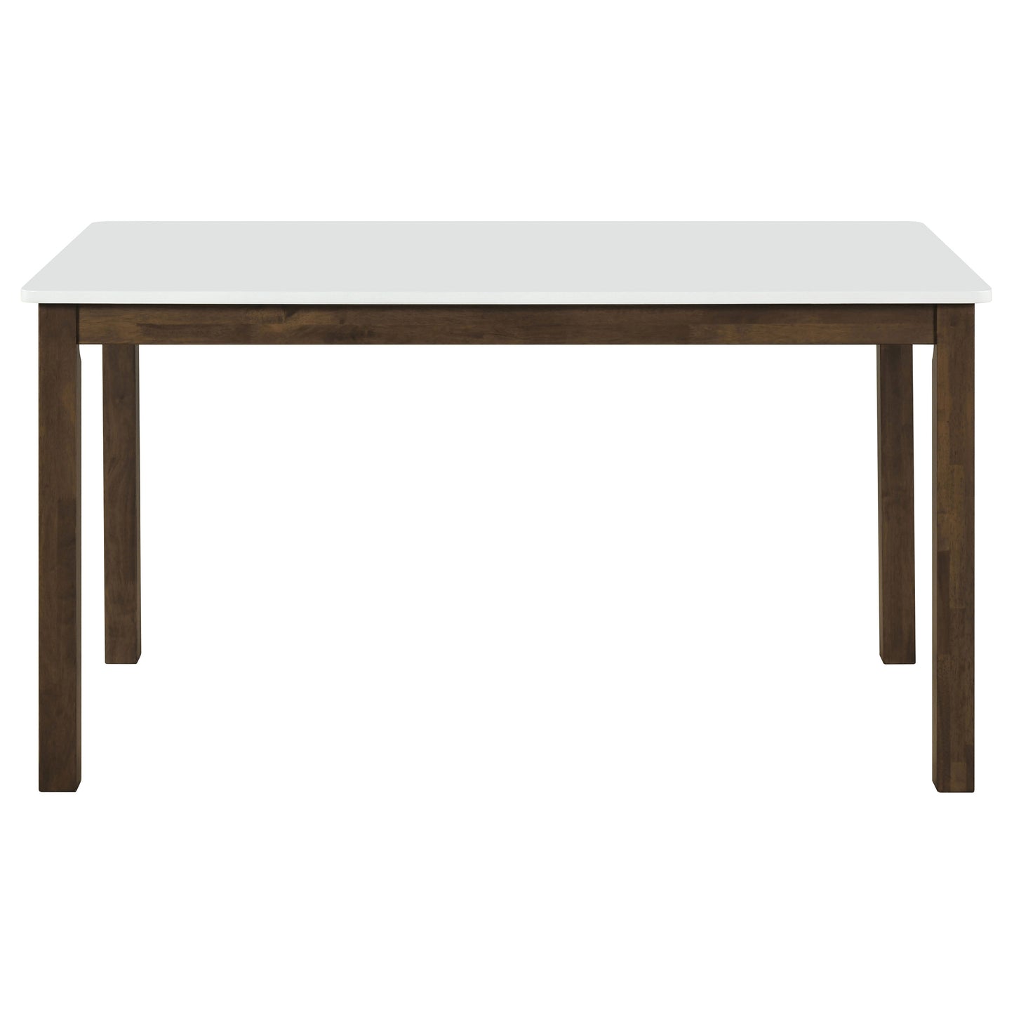 Merrin 7-piece 55-inch Rectangular Dining Set Off White and Walnut