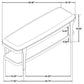 Lucaire Upholstered Bedroom Bench Sandstone
