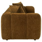 Lazaro 2-piece Fabric Upholstered Wide Channel Sofa Set Bronze